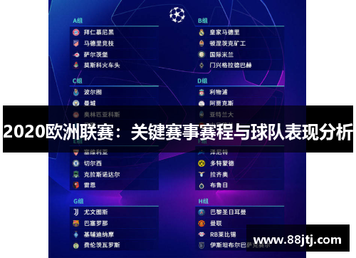 2020欧洲联赛：关键赛事赛程与球队表现分析