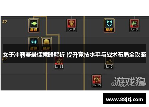 女子冲刺赛最佳策略解析 提升竞技水平与战术布局全攻略
